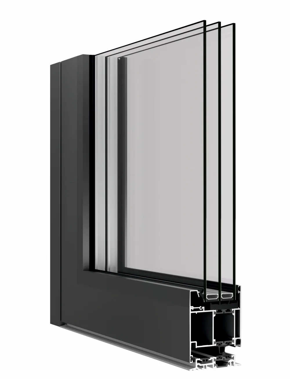 Profil Aluprof MB-86ST — univerzální hliníkový systém s aerogel izolací