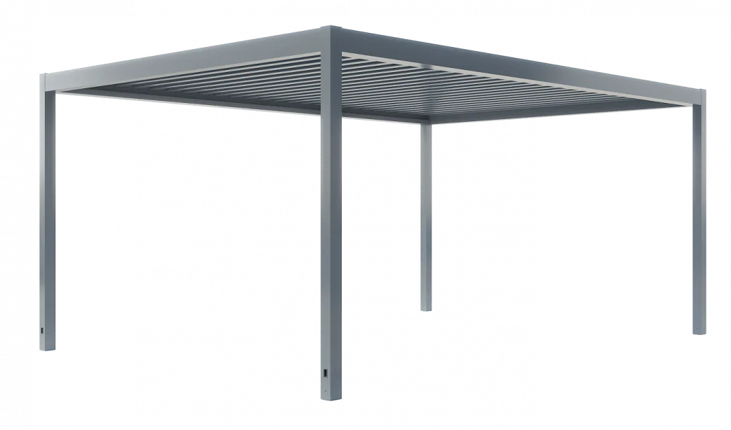Pergola MB-OpenSky 120 — nastavitelné lamely a integrovaná automatika
