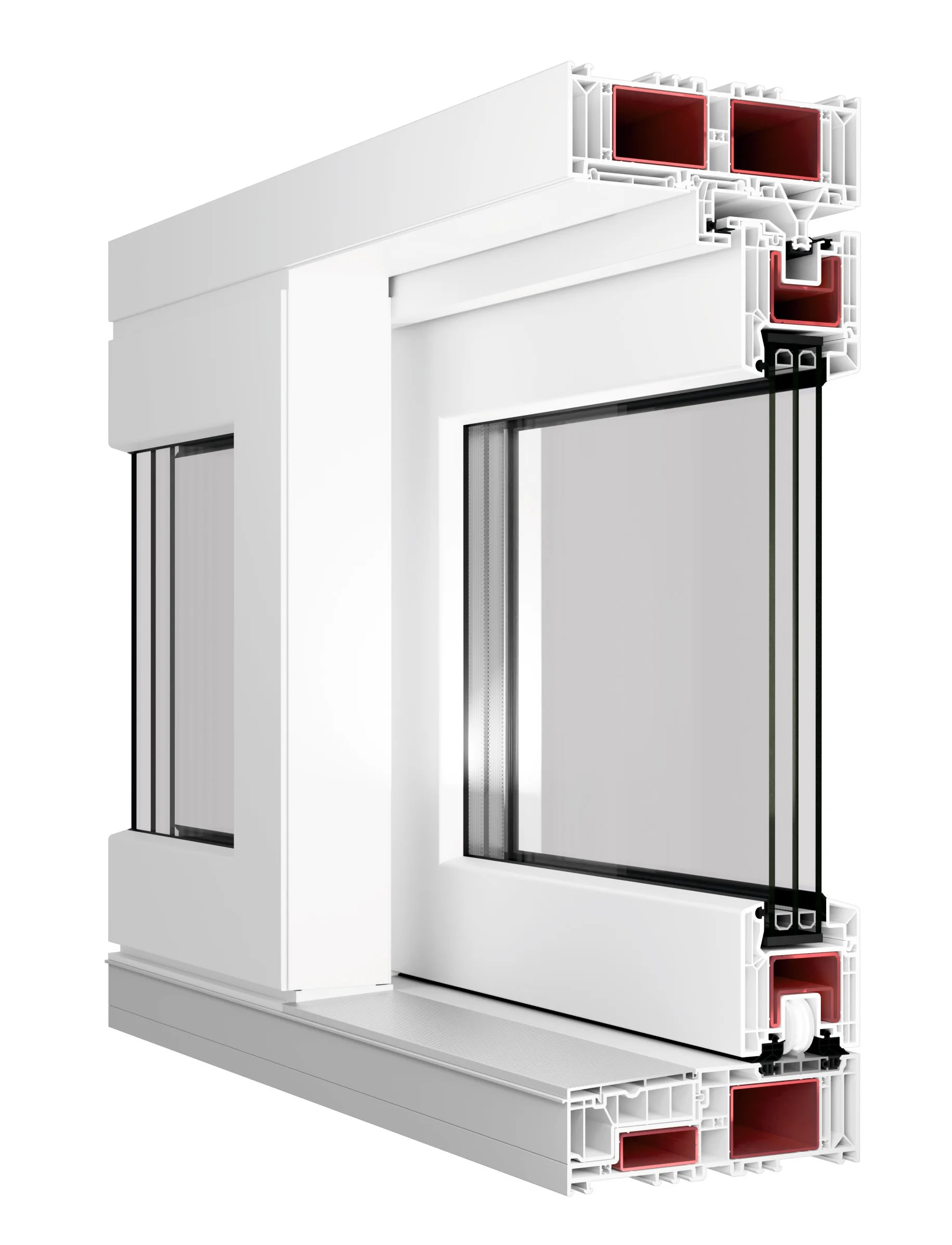 Veka Vekamotion 82 — zvedací posuvné dveře systém pro moderní architekturu